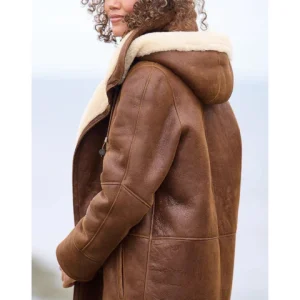 Manteau d'hiver vintage pour femme | Chaud