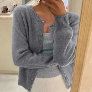 Cardigan tricoté pour femmes | Chaud