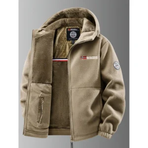 Veste thermique d'hiver pour homme | Coupe-vent