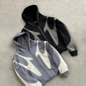 Sweat à capuche urbain et audacieux pour homme | Zippé