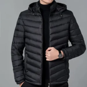 Veste légère et matelassée à capuche pour homme | Hiver