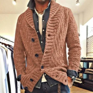 Moren | Cardigan pour hommes | Fermeture éclair