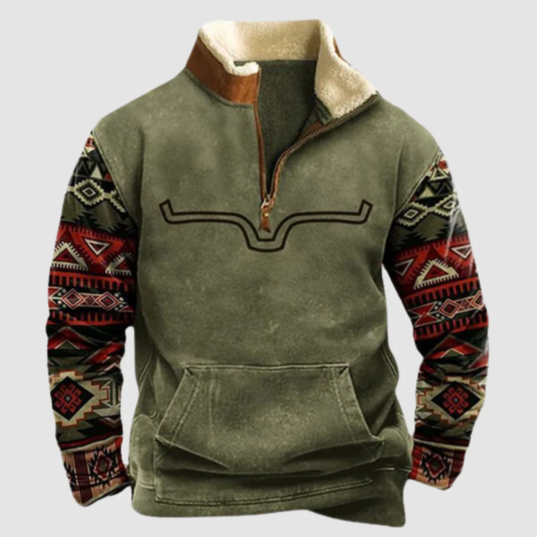 Jaxson | Pull-over vintage pour hommes | Chaud – Image 7