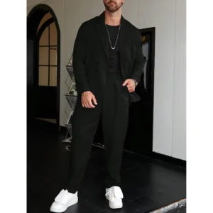 Costume slim fit pour homme | Ensemble deux pièces