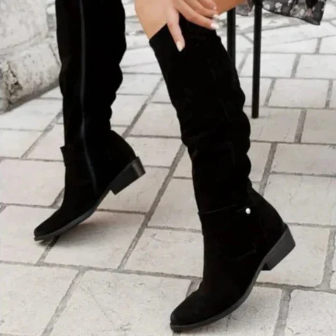 Bottes hautes à fermeture éclair pour femmes | Hautes – Image 2