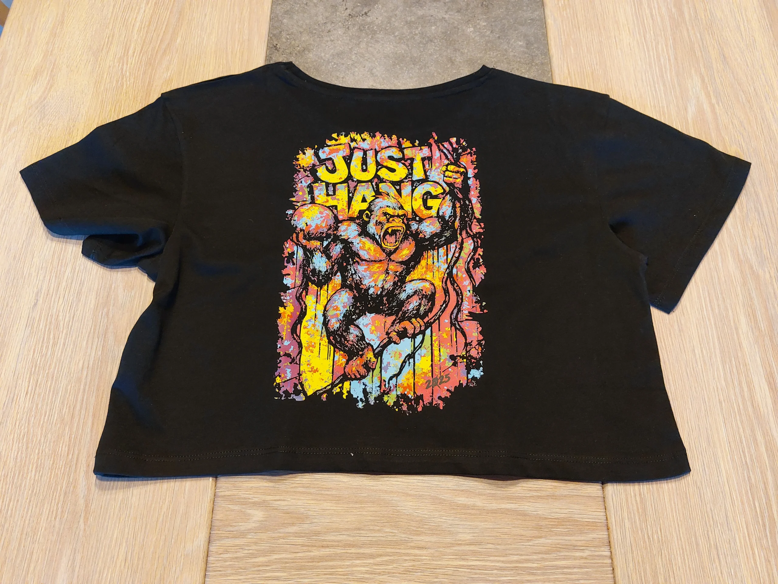 JUST HANG - Crop Top "Gorilla"