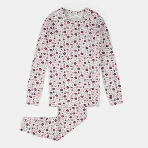 Maman by Petit Lem - Pyjama 2 pièces - Floral Coquelicot