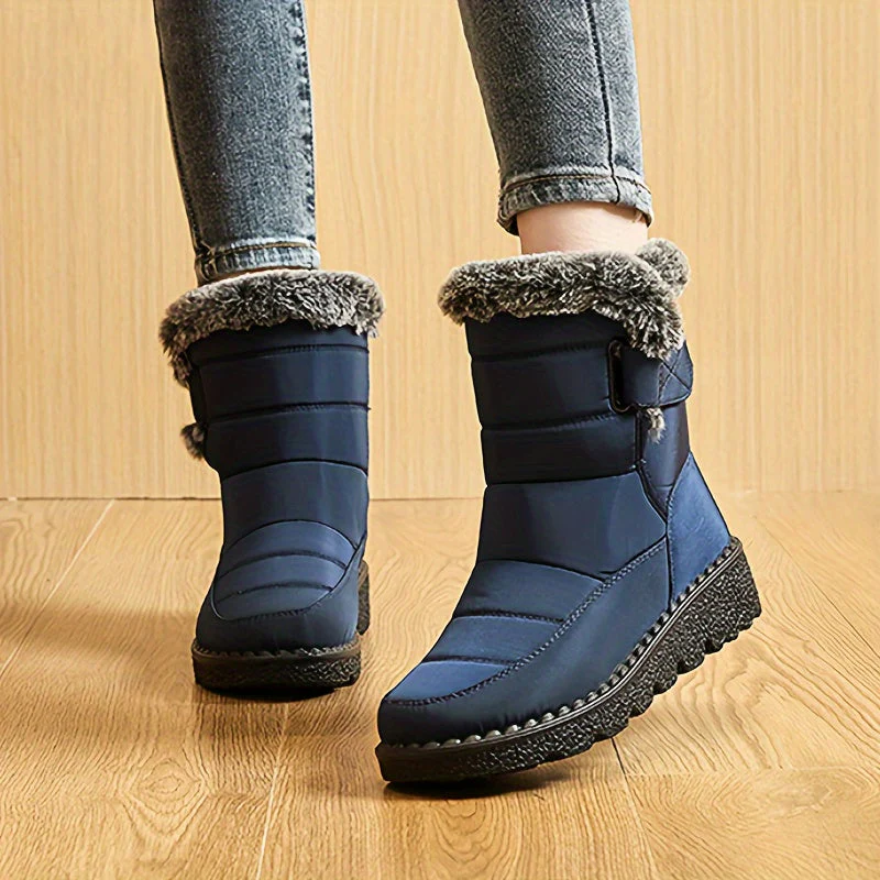 Bottes de neige chaudes et douillettes pour femmes | Imperméables – Image 9