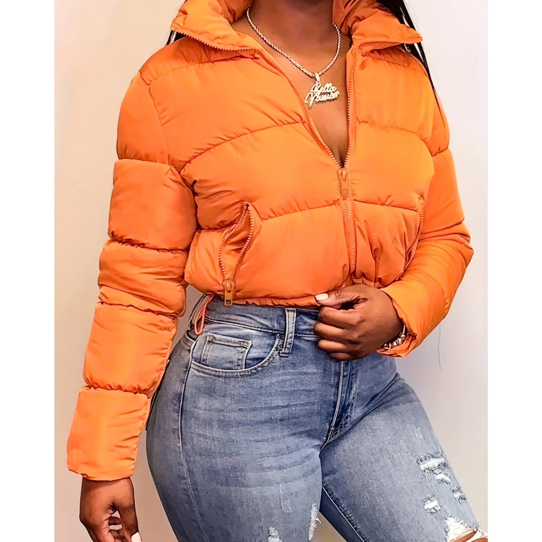 Veste polaire courte pour femme | Chaude – Image 3