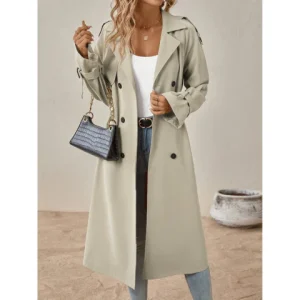 Trench-coat long pour femme | Hiver