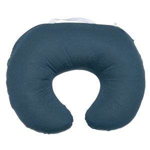 Perlimpinpin - Coussin d'allaitement en bambou - Uni - Denim