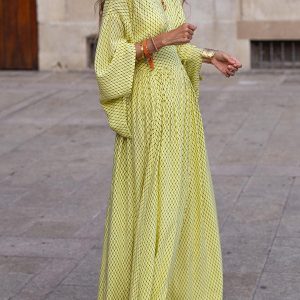 Robe longue fluide et légère pour femmes | Maxi