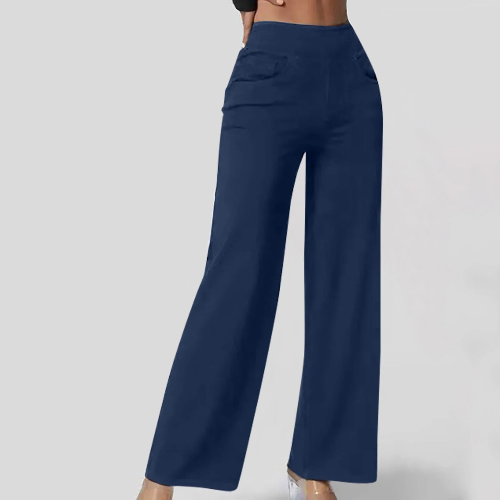 Pantalon confortable à taille haute pour femme | Baggy – Image 6