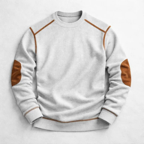 Pull en maille texturée pour homme | Manches longues – Image 6