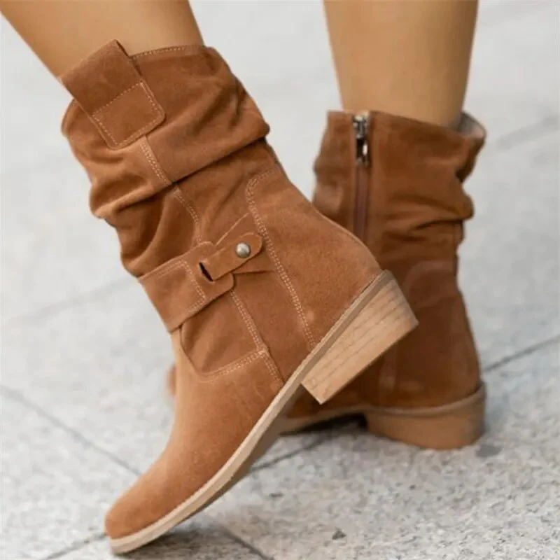 Bottes pour femmes d'inspiration rétro | Contention – Image 4