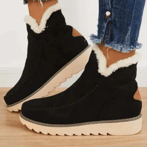 Via | Bottes de ligne en fausse fourrure pour femmes | Tendance