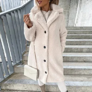 Manteau Teddy pour femme | Longue