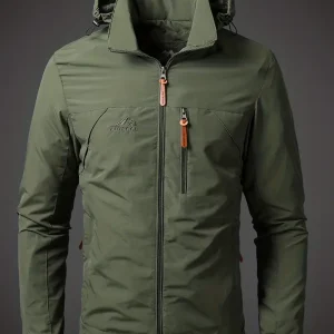 Veste d'extérieur coupe-vent pour homme | Imperméable