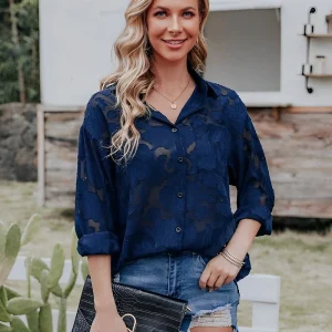 Chemisier à la mode pour femmes | Manches longues