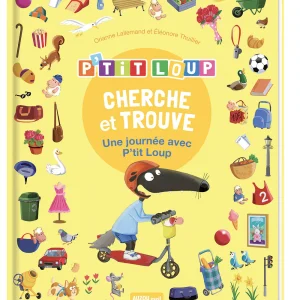 Auzou - Cherche et trouve : Une journée avec P'tit Loup