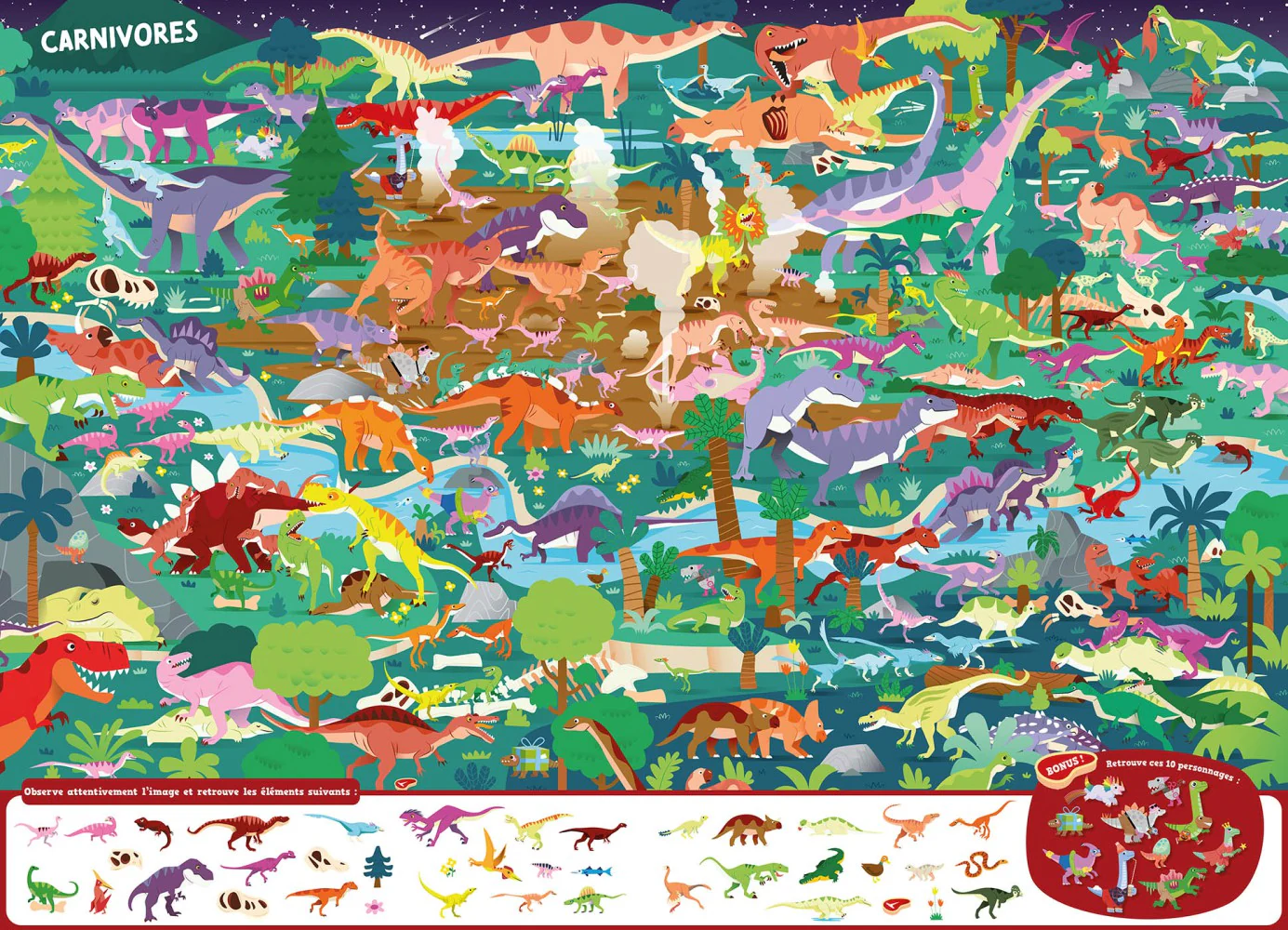 Auzou - Cherche et trouve géant : L'Ère des dinosaures – Image 4
