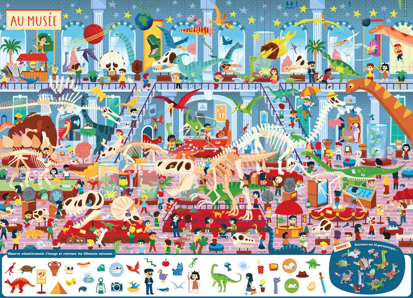 Auzou - Cherche et trouve géant : L'Ère des dinosaures – Image 3