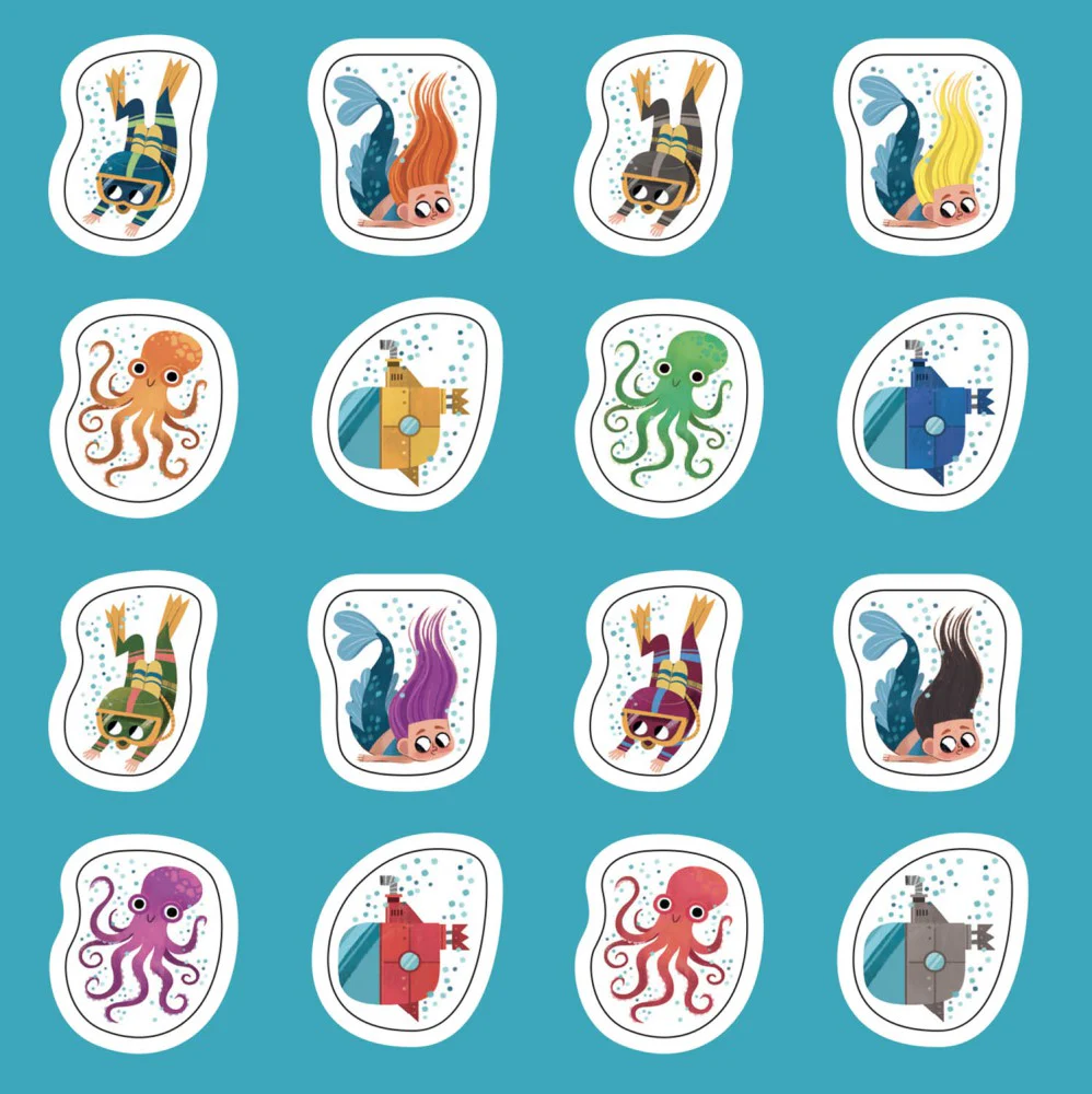 Auzou - Jeu magnétique Serpents et échelles – Image 3