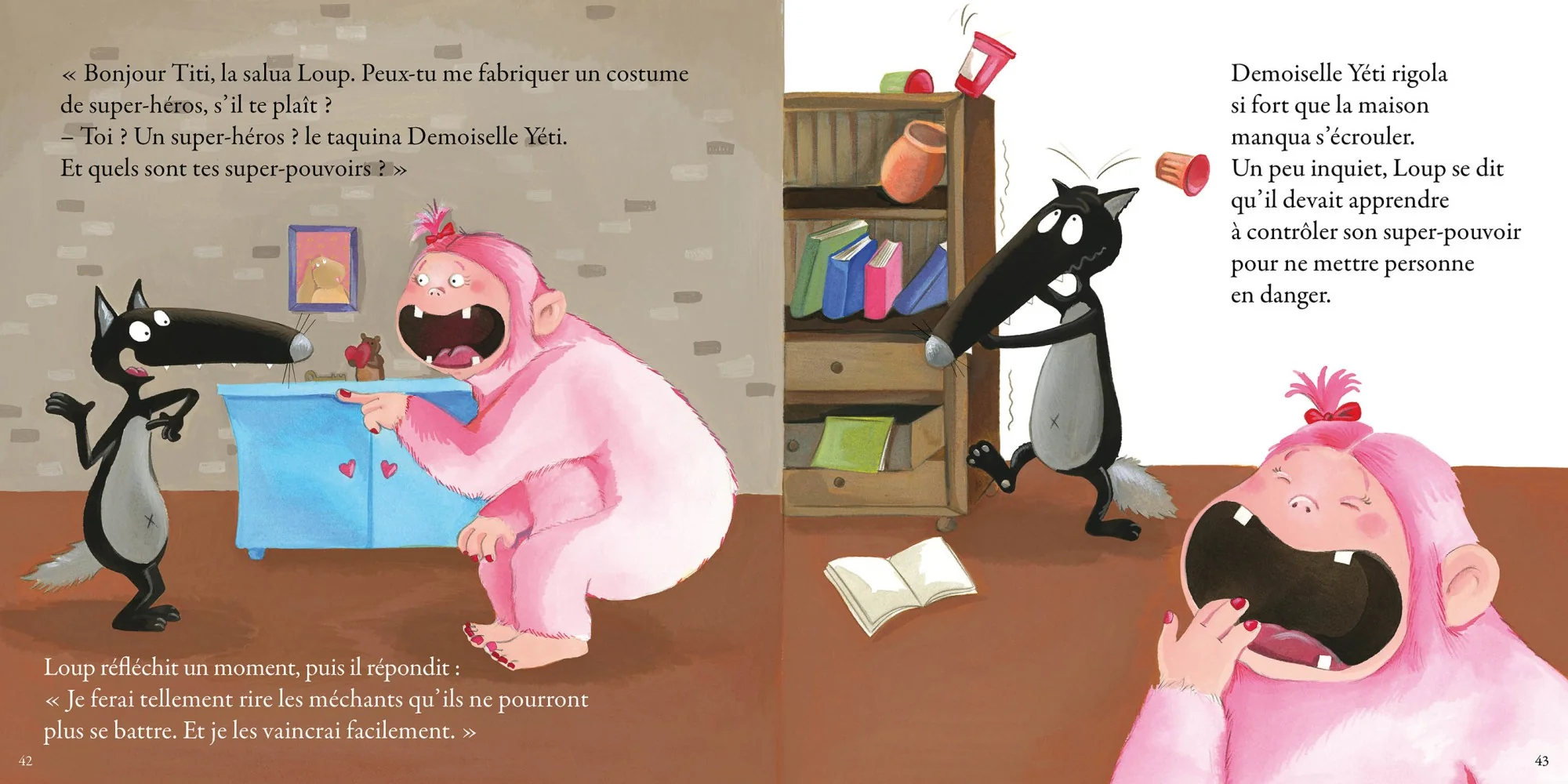 Auzou - Coffret peluche - Mes étonnantes histoires Loup – Image 4