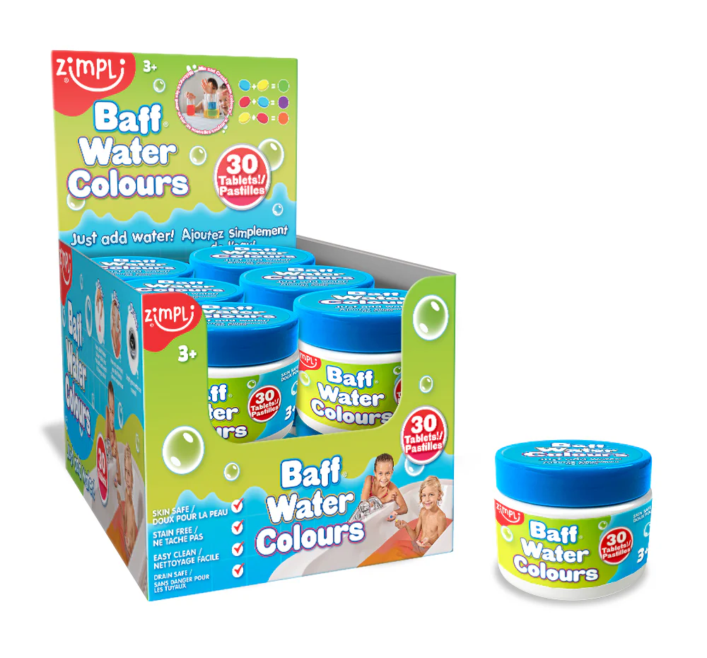 Zimpli Kids - Baff - Pastilles de bain colorées