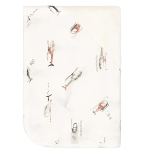 Perlimpinpin - Serviette à capuchon en bambou - Hélicos