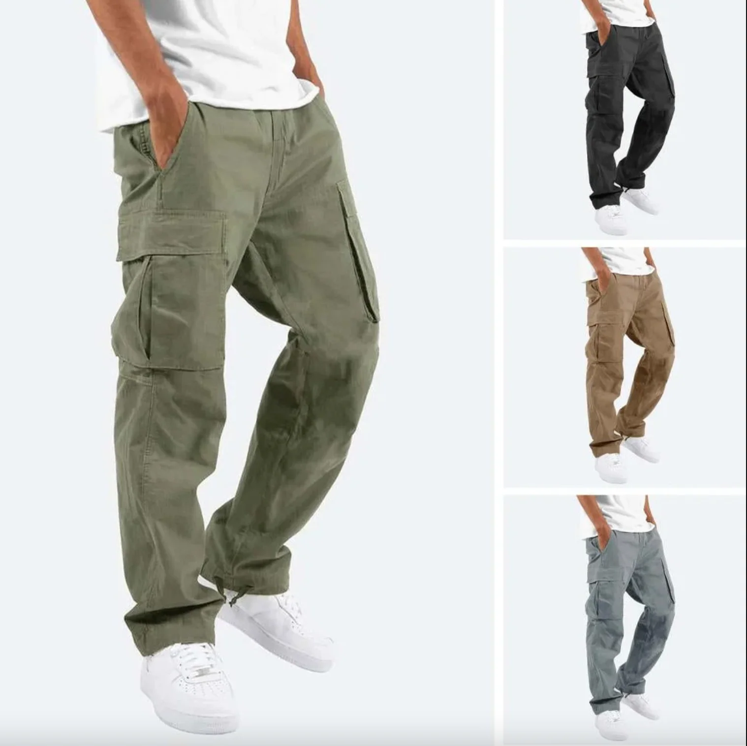 Pantalon décontracté pour hommes | Cargo