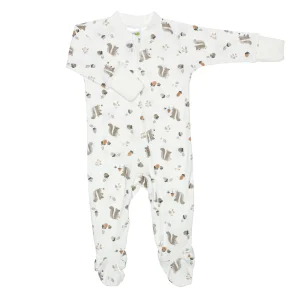 Perlimpinpin - Pyjama en bambou - Écureuils