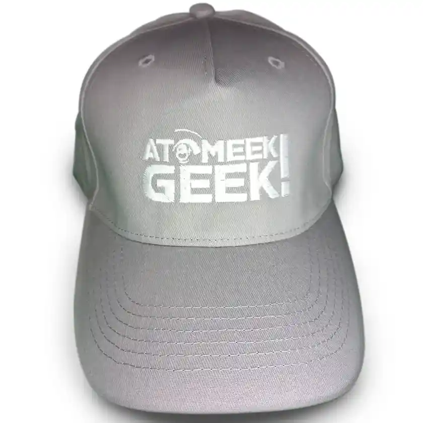 Atomeek Geek / Light Grey - Casquette Coton Biologique – Image 4