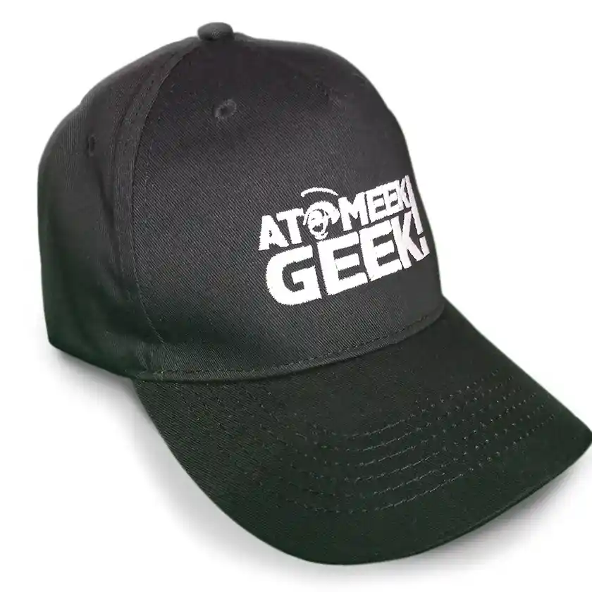 Atomeek Geek / Noir - Casquette Coton Biologique – Image 2