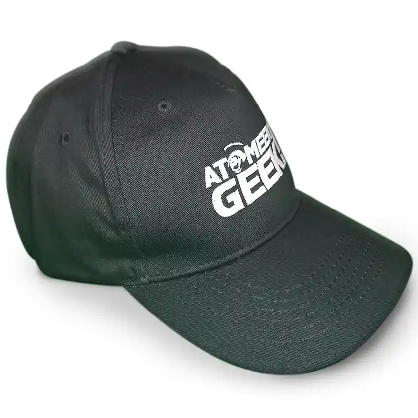 Atomeek Geek / Noir - Casquette Coton Biologique – Image 3