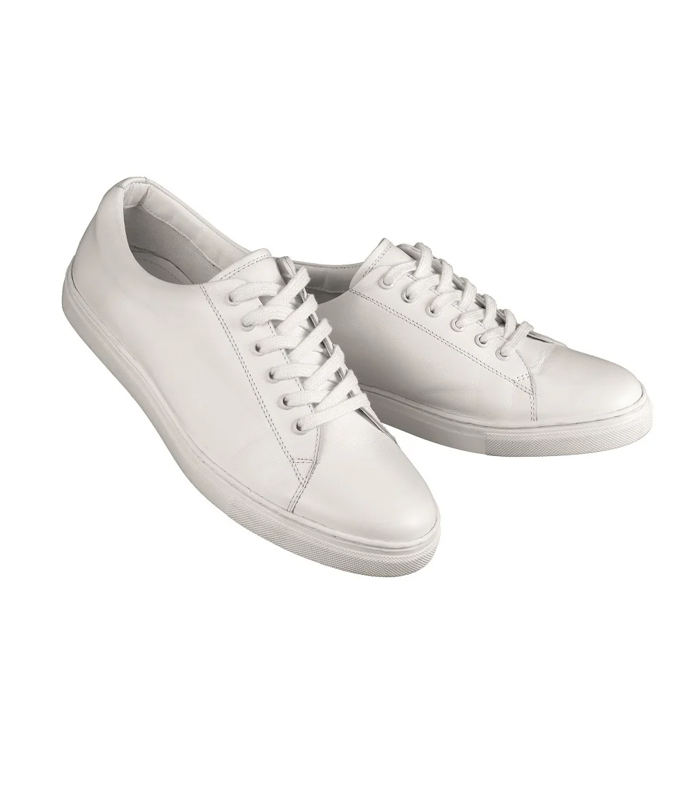 Baskets blanches CLIFF - Mixte - FRONT