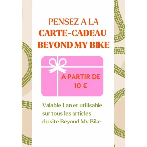 Carte cadeau Beyond My Bike à offrir