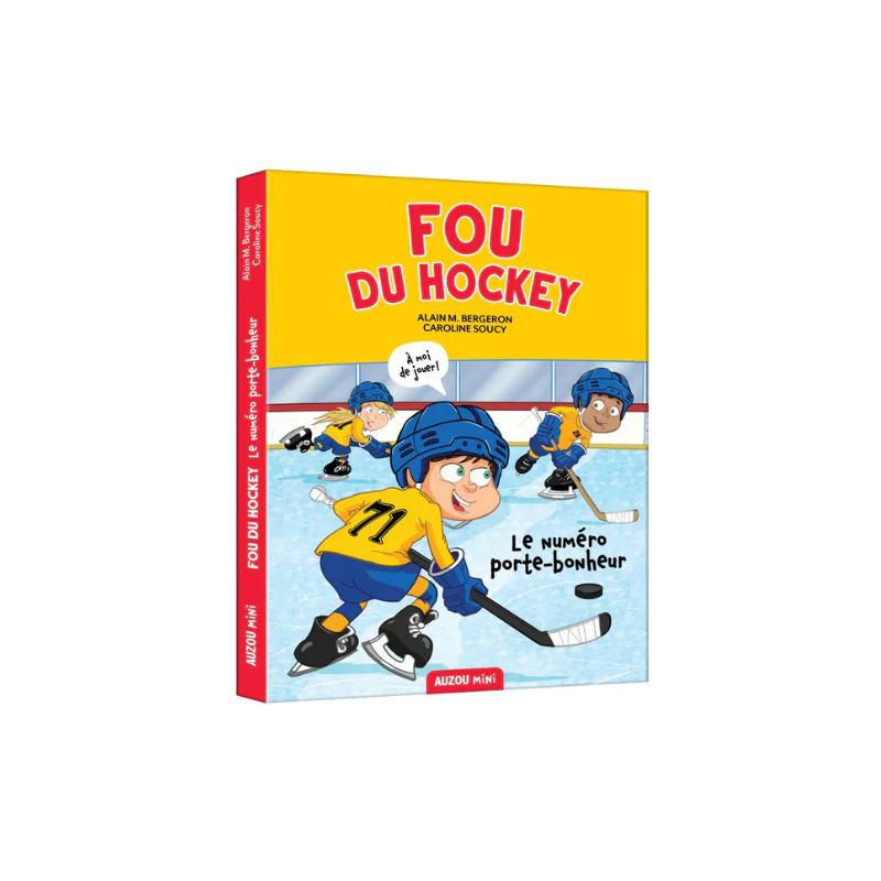 Auzou - Fou du hockey : Le numéro porte-bonheur