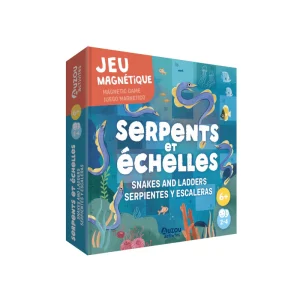 Auzou - Jeu magnétique Serpents et échelles