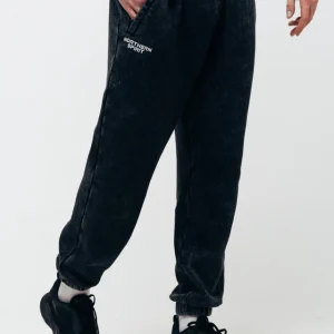 NORTHERN SPIRIT - Jogger Homme "Cozy" Washed Black