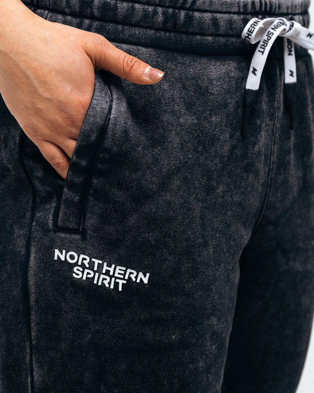 NORTHERN SPIRIT - Jogger Femme "Cozy" Washed Black – Image 6