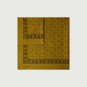 FOULARD CLASSIQUE COTON VERT