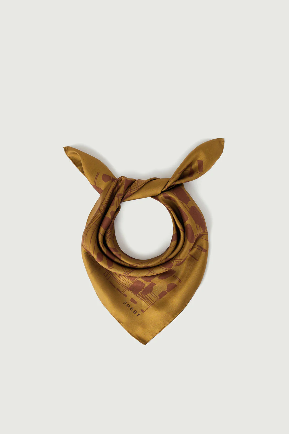 FOULARD CAPUCINE BRONZE – Image 3