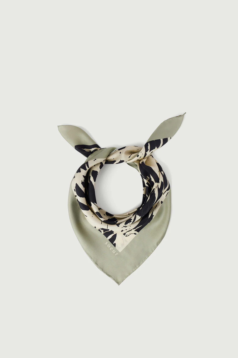 FOULARD CAPUCINE NOIR – Image 3