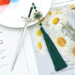 Epingle à cheveux Epée et Pompon