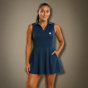 Robe de tennis recyclée