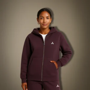 Sweat à capuche ZIPPÉ FEMME