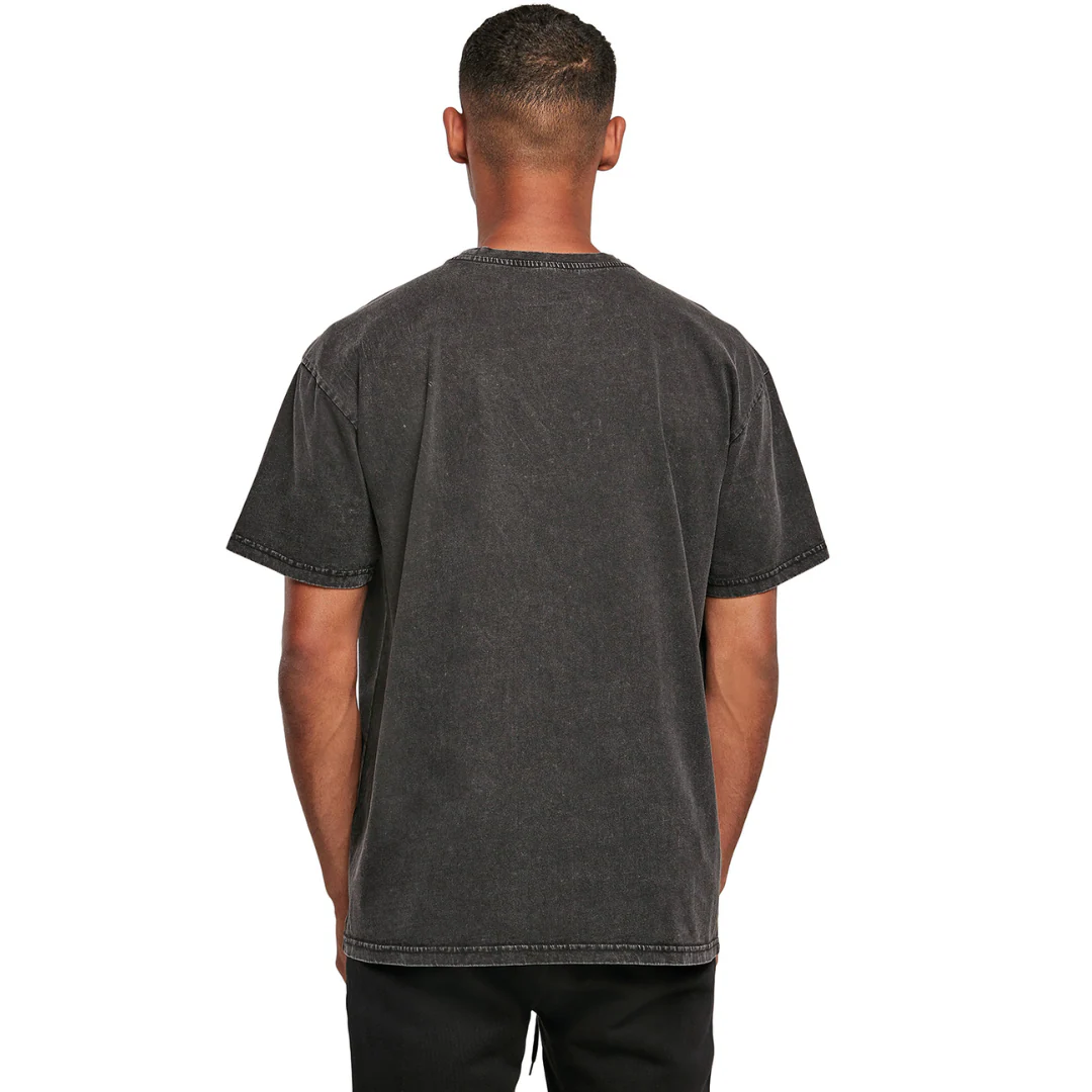 T-shirt oversize à col rond DÉLAVÉ – Image 3