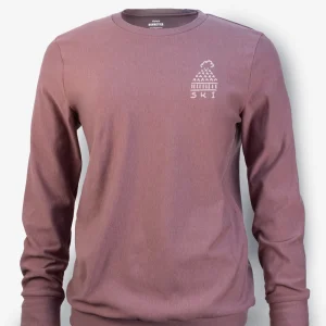 Manches Longues Tencel Ouaté Femme Rose - Ski