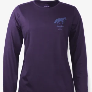 Manches Longues Mérino Stretchwool™ Femme Violet - Loup